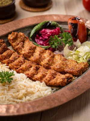 Adana Kebab Platter